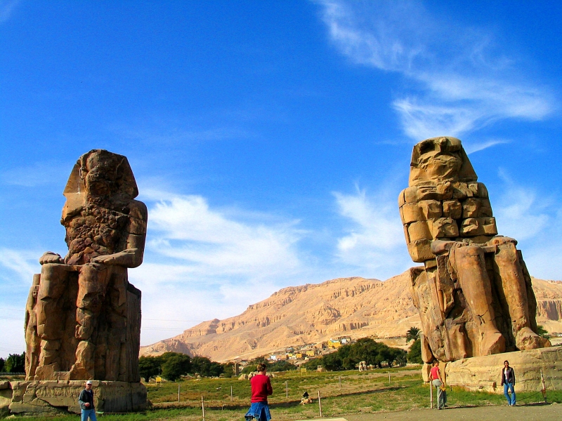Colossi of Memnon in Luxor Colossi of Memnon in Luxor